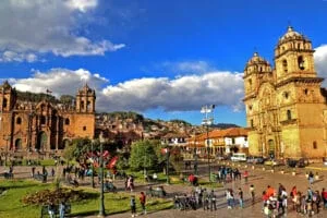 plaza de armas de cusco en cusco