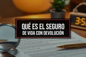 Qué es el seguro de vida con devolución